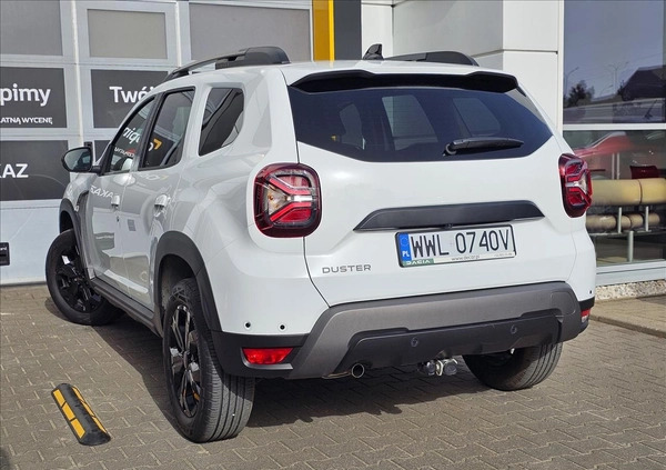 Dacia Duster cena 88900 przebieg: 23000, rok produkcji 2023 z Warszawa małe 191